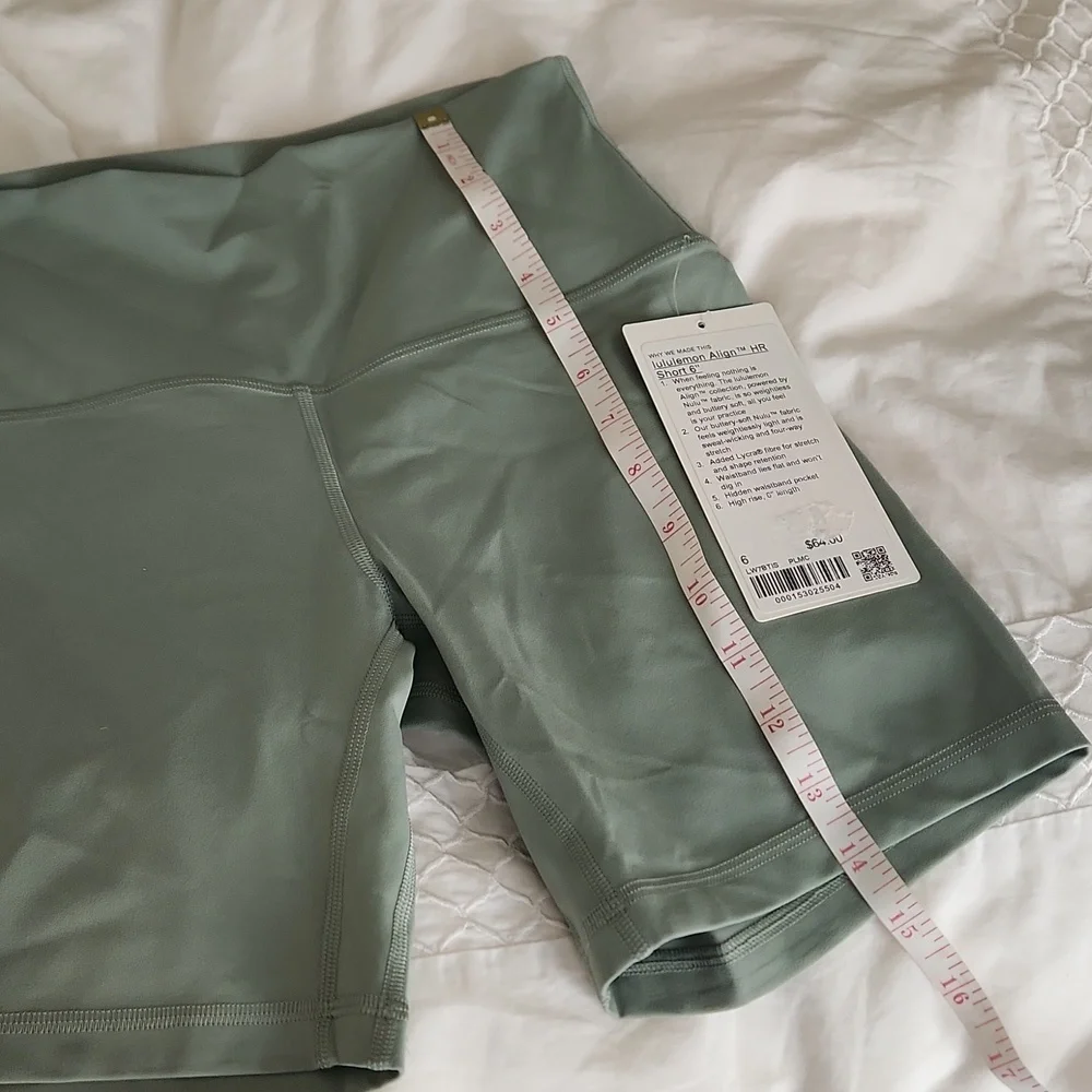 NWT lululemon Align™ High-Rise Short 6", Size 6 - Picture 6 of 7
